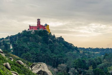 Portekiz, Sintra 'daki Pena Ulusal Sarayı (Palacio Nacional da Pena).