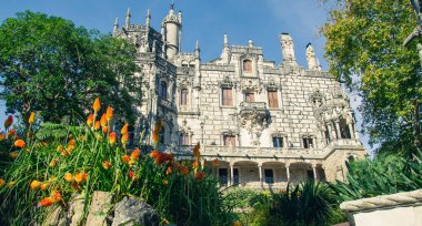 Regaleira Palace (Quinta da Regaleira), Sintra, Portekiz.