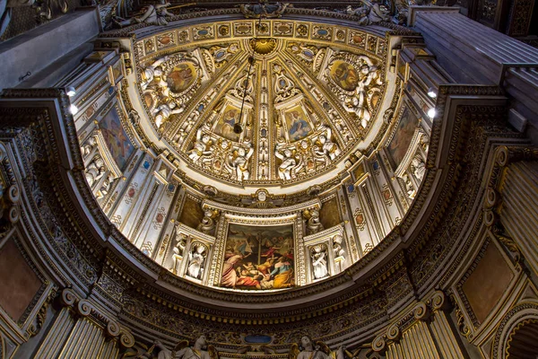 Bergamo Itália Março 2016 Interior Igreja Santa Maria Maggiore Bergamo — Fotografia de Stock