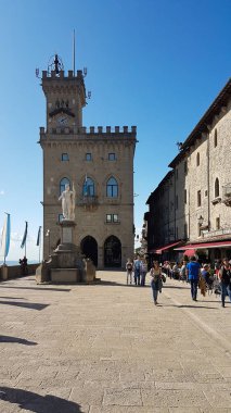 San Marino 'nun tarihi merkezi.