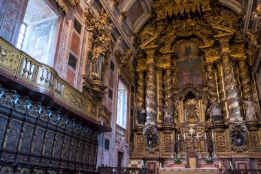 Se Cathedral Portekiz Porto şehir içinde iç.