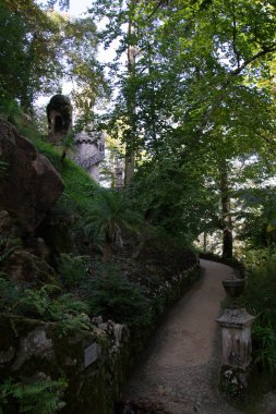 Regaleira Sarayı 'nın parkına bak (Quinta da Regaleira), 