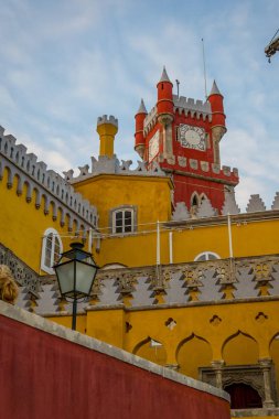 sintra, Portekiz (palacio nacional da pe Pena Ulusal Sarayı