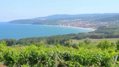 İtalya'nın Adriyatik kıyılarının görünümü, tatil alanı