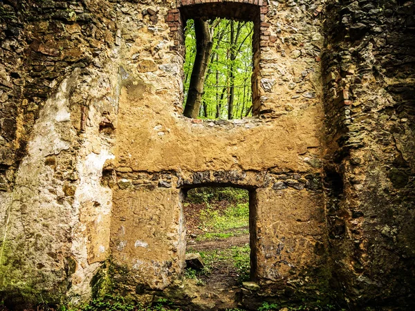 Ruinen Eines Alten Hauses — Stockfoto