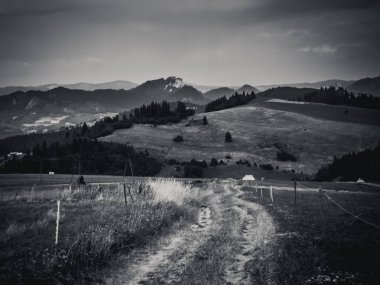 Dağlarda çit üstüne çit