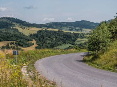 Yazın dağ manzarası