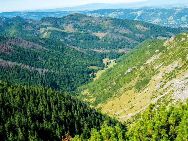 Peisajul Toamnă Munților Polonezi Tatra — Fotografie, imagine de stoc