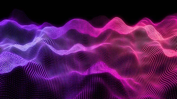 Music abstract background. Equalizer for music, showing sound waves with musical waves, background equalizer. 3d rendering.