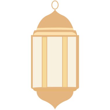 Altın aksanlı 2B çizgili fener tasarımı, ramazan geceleri için geleneksel tarz, İslami olaylar, Arap dekorasyonu, festival ışıkları ve kültür.