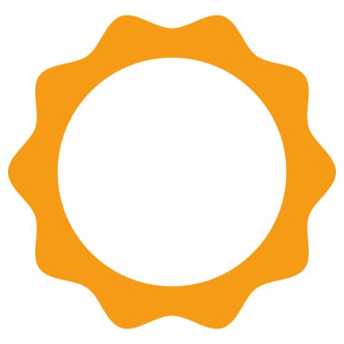 Yaratıcı dijital ve yazdırma projeleri için rozetler, daireler, yıldızlar, kalkanlar, çizgiler, sayılar ve dalgalar içeren 2B boş ödül amblemi