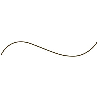 Ödüller, rozetler, kalkanlar, yıldızlar, dalgalar, zigzaglar, numaralar ve yaratıcı grafik projeleri için 2B kavisli çizgi dekoratif ögesi