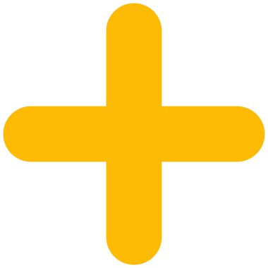 2d + matematik sembolünü gösteren tabela tasarımı, sarı soyut işaret, denklem ögesi, asgari şekil ve eğitim projeleri için yaratıcı simge.