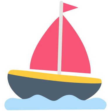 2D colorful transport pack showing sailboat, bicycle, scooter, motorcycle, truck, airplane, roller skates and hot air balloon for creative projects.