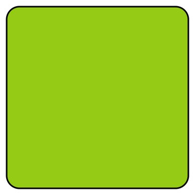 Artboard up Dreamstime2d doldurulmuş yeşil yuvarlak kutu, tasarım yer tutucu, seçenek vurgusu, arayüz tuşu, seçim işareti, düzen ögesi ve dekoratif şekil.