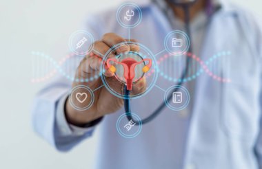 Steteskop kontrollü doktor rahim sağlığı tedavisi, üreme sistemi, HPV, papillomavirüs, HPV aşısı, rahim kanseri, mide ağrısı, sigorta ve hastane, kadın sağlık hizmetleri