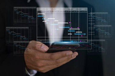 Takvim çizelgesi zaman çizelgesi olan insanlar, veri yönetim sistemi, kontrol organizasyonları gün, hafta, ay proje listesi, iş, takvim randevu planı