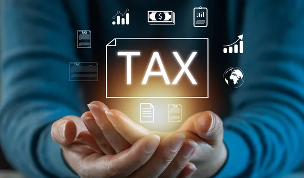 Bireysel gelir vergisi geri ödeme faturası, E-vergi, kredi kartı, finans, Veri analizi, vergi, fıçı, hükümet, ödeme, vergi iadesi, bütçe, borç, para. Finansal ve muhasebe kavramı