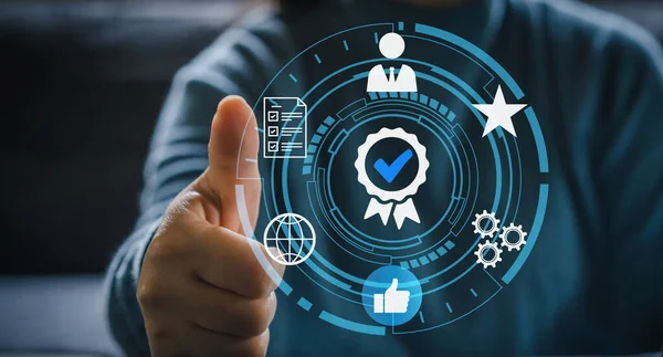 En iyi hizmet kalitesi teminatı, garantisi, standartlar, ISO sertifikası ve standartlaştırma konsepti, memnuniyet, hizmet deneyimi...