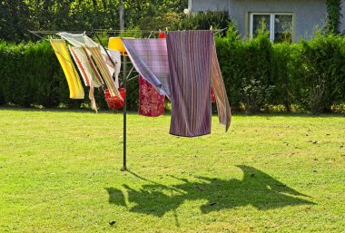 Ev loundry dyring tarih Pzr gardenin bir bahçe