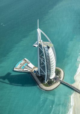 Dubai, Birleşik Arap Emirlikleri, 18 Mayıs, 2018: hava dünya görüşü en yüksek oy otel Burj Al Arb