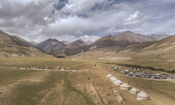 Kyrchyn Gorge Hogar Los Juegos Nómadas Mundiales Kirguistán 2018 — Foto de Stock