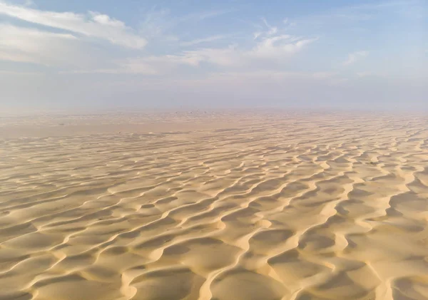 Letecký Pohled Pustém Povrchu Poblíž Dubai — Stock fotografie