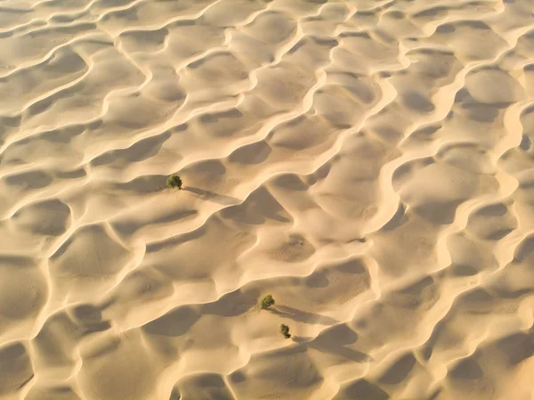 Vista Aérea Uma Superfície Deserto Perto Dubai — Fotografia de Stock