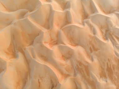 tam kare çekim güzel tepeleri Liwa çöl Abu Dabi