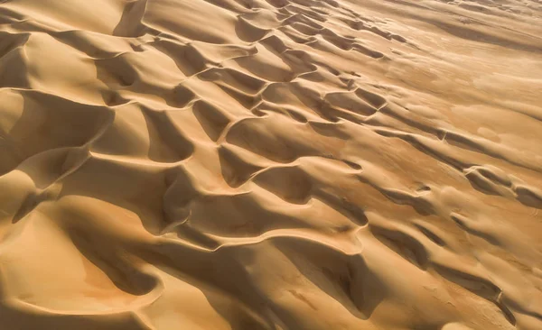 Full Frame Dune Sabbiose Del Deserto Liwa Abu Dhabi — Foto Stock
