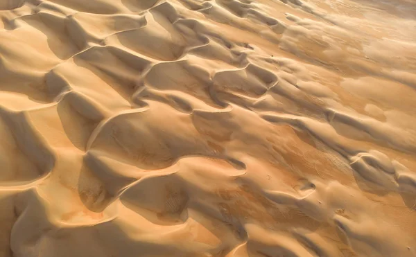 Vollbild Aufnahme Der Dünen Der Liwa Wüste Abu Dhabi — Stockfoto