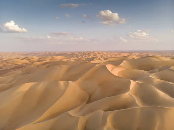 Вид Воздуха Пустыню Лива Абу Даби — стоковое фото