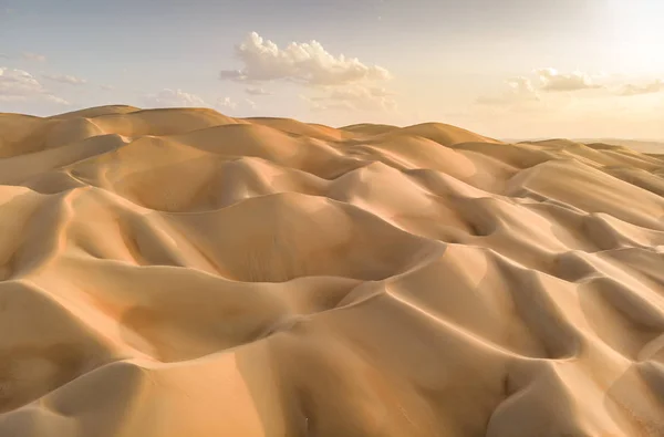 Vista Aérea Del Desierto Liwa Abu Dhabi — Foto de Stock