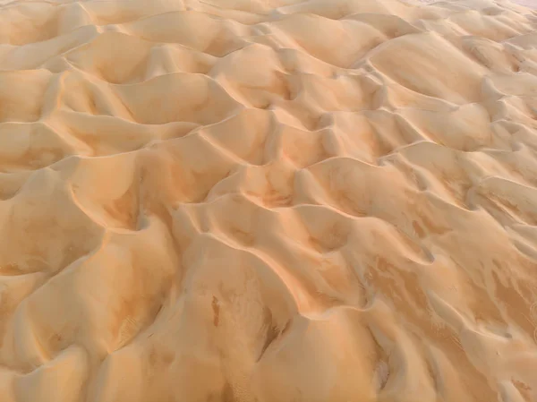 アブダビ リワ砂漠の美しい砂丘のフルフレーム ショット — ストック写真