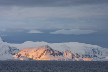Antarktika Yarımadası kıyılarında Antarktika yaz mevsiminde