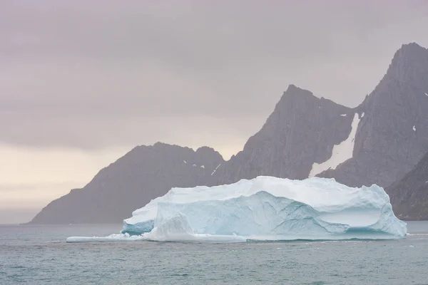 Jéghegyek Antarktiszi Vizeken Következő Látnivaló Közelében Island Déli Georgia — Stock Fotó