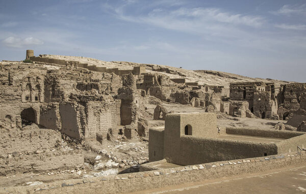 old fortified city of Al Sulaif in Oman