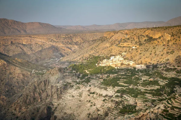 Landschaft Von Jabal Akhdar Oder Der Grüne Berg Oman — Stockfoto