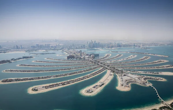 Dubai Emirados Árabes Unidos Maio 2018 Vista Aérea Ilha Palm — Fotografia de Stock