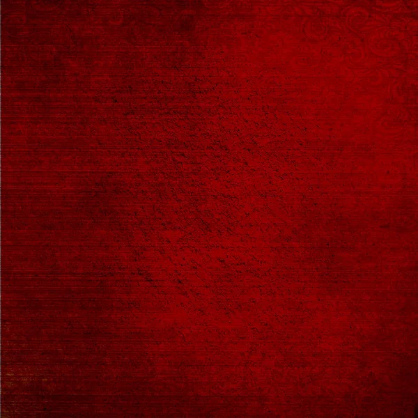 濃い赤キャンバス バック グラウンド テクスチャ ヴィンテージ — ストック写真
