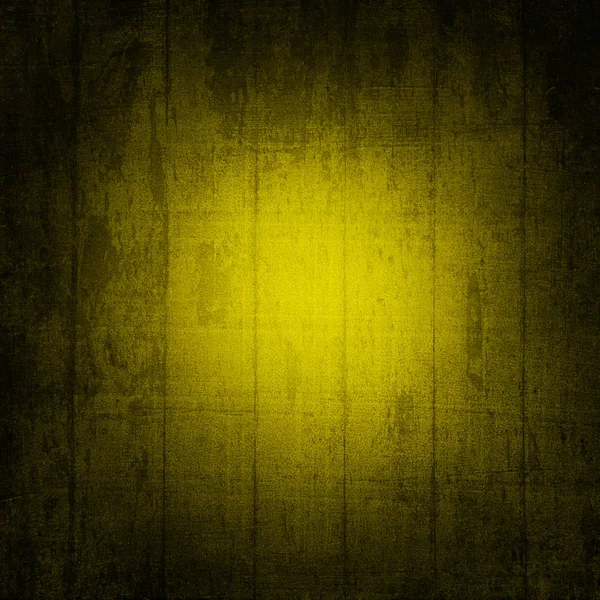 Cornice scura sfondo giallo con centro luce — Foto Stock