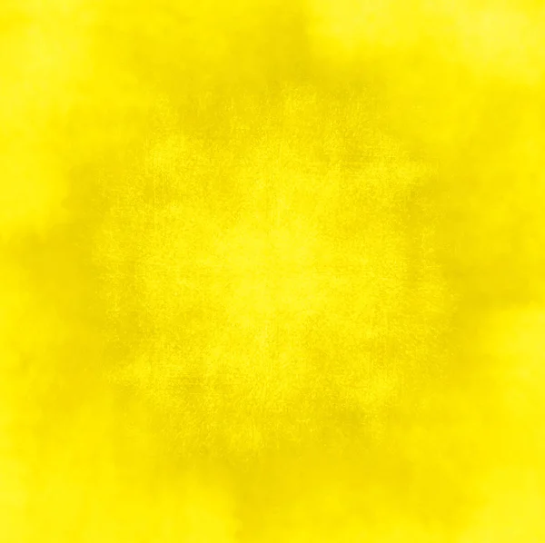 Abstract yellow watercolor background texture — Stock Photo, Image