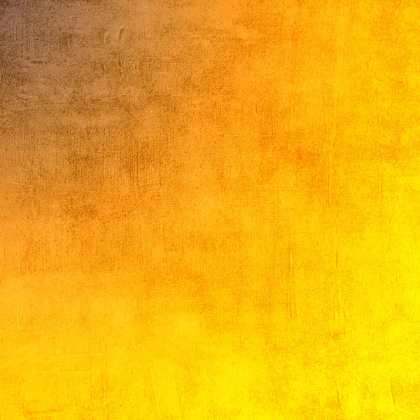 abstract yellow wallpaper, texture, background of close-up fragment of oil painting on canvas with brush strokes.