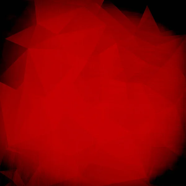 Heldere Rode Driehoek Veelhoekige Achtergrond Textuur — Stockfoto