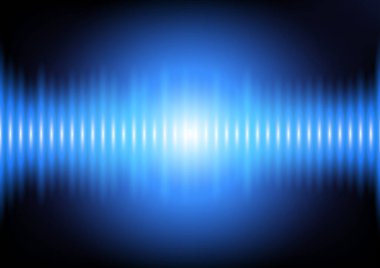 Mavi Dalga Ses Bu büyüleyici illüstrasyon büyüleyici bir mavi dalga aracılığıyla sesin özünü yakalar, enerji ve hassasiyet yayar..