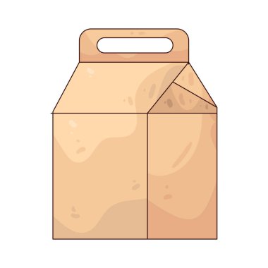 Çevre dostu Paketleme: Sürdürülebilir ambalajı temsil eden eko sembollü bir kutu.