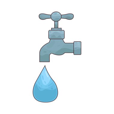 Taze ve temiz su kaynaklarını sembolize eden bir damlacık simgesi.
