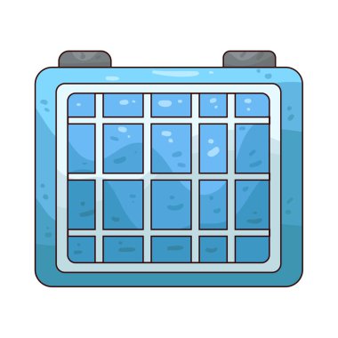 Güneş Paneli: Güneş ışığından yenilenebilir elektrik üreten bir güneş paneli.