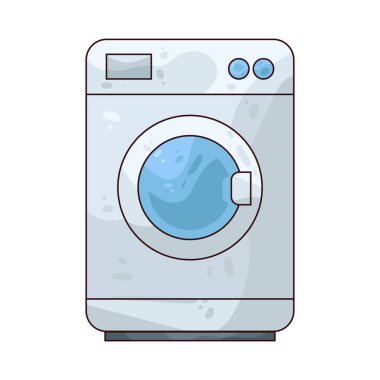 Çamaşır Makinesi:: Çamaşırları otomatik olarak temizlemek için kullanılan bir ev eşyası.