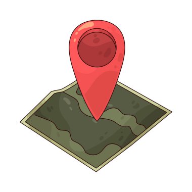 İşaretli askeri harita, asker hareketlerini veya hedeflerini planlamak ve izlemek için kullanılan bir navigasyon aracıdır..